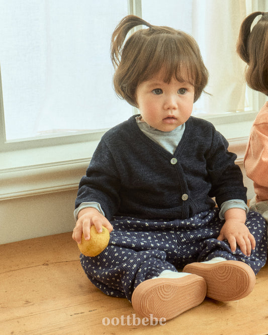 (Pre-order) OOTTBEBE -  Autumn Cardigan 어텀가디건 (4 Colors)