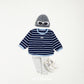 (Pre-order) OOTTBEBE -  Urban Stripe Tee 어반스트라이프티 (2 Colors)