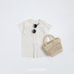 (Pre-order) OOTTBEBE - Bali Pleats Top and Bottom Set 발리플리츠상하복 (4 Colors)