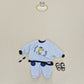 (Pre-order) Soybean Kids - Peanut Butter Top & Bottom Set 피넛버터상하복 (2 Colors)