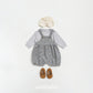 (Pre-order) OOTTBEBE - Bloom Suspender Suit 블룸멜빵슈트 (2 Colors)