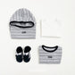 (Pre-order) OOTTBEBE - Urban Stripe Hooded Suit 어반스트라이프후드슈트 (2 Colors)