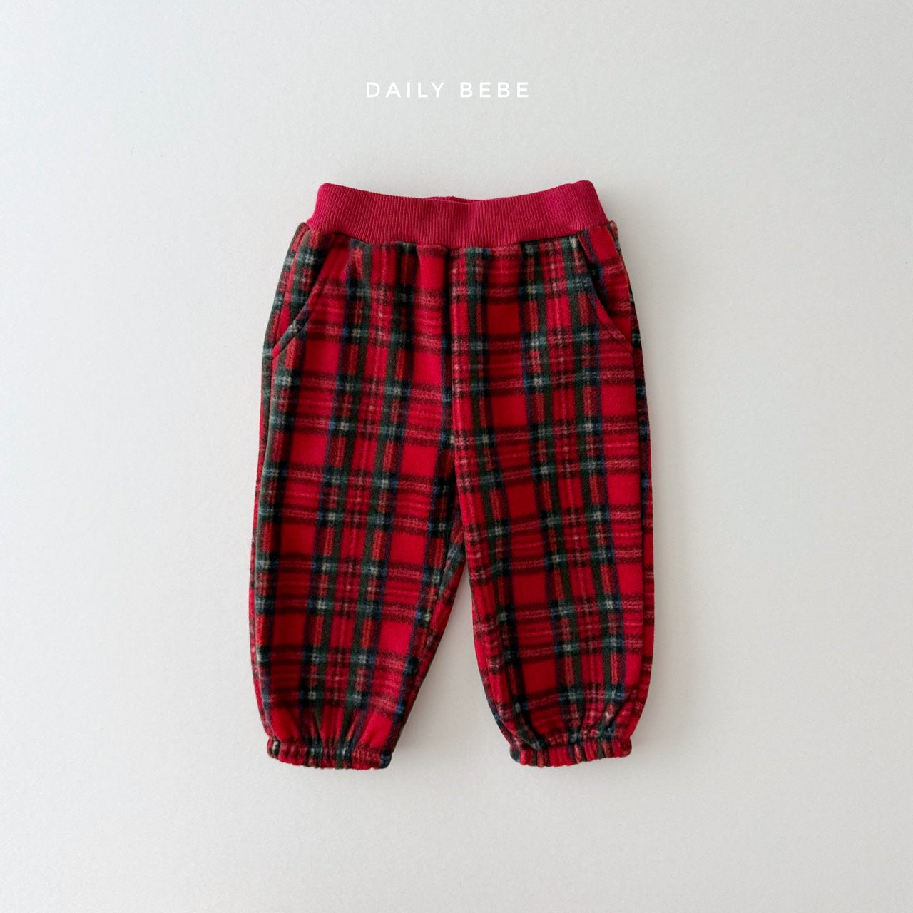 (Pre-order) Daily Bebe - Kids’ Fleece Jogger Pants 후리스 조거팬츠 (6 Colors)