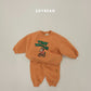 (Pre-order) Soybean Kids Winter - Little Traveler Fleece-Lined Top & Bottom Set 양기모꼬마여행자상하 (3 Colors)