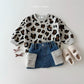 (Pre-order) Daily Bebe - Kids’ Denim Skirt with Fleece Pockets 카고 양털치마