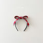 (Pre-order) Daily Bebe Winter - Kids’ Ribbon Headband 리본 머리띠 (2 Colors)