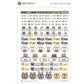 (Pre-order) Personalized Name Stickers for Clothing, Shoes and Gear