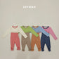 (Pre-order) Soybean Kids Winter - Warm Hug Fleece-Lined Pajama Set 따숩허그세트 (4 Colors)