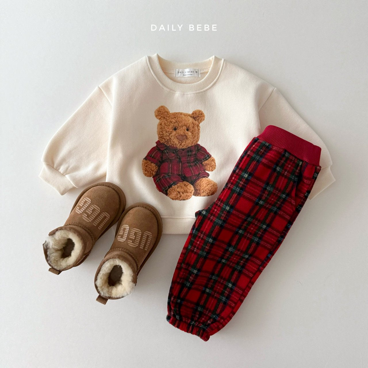 (Pre-order) Daily Bebe - Kids’ Fleece Jogger Pants 후리스 조거팬츠 (6 Colors)