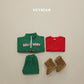 (Pre-order) Soybean Kids Winter - Flying Delivery Top & Bottom Set 플라잉딜리버리상하 (2 Colors)