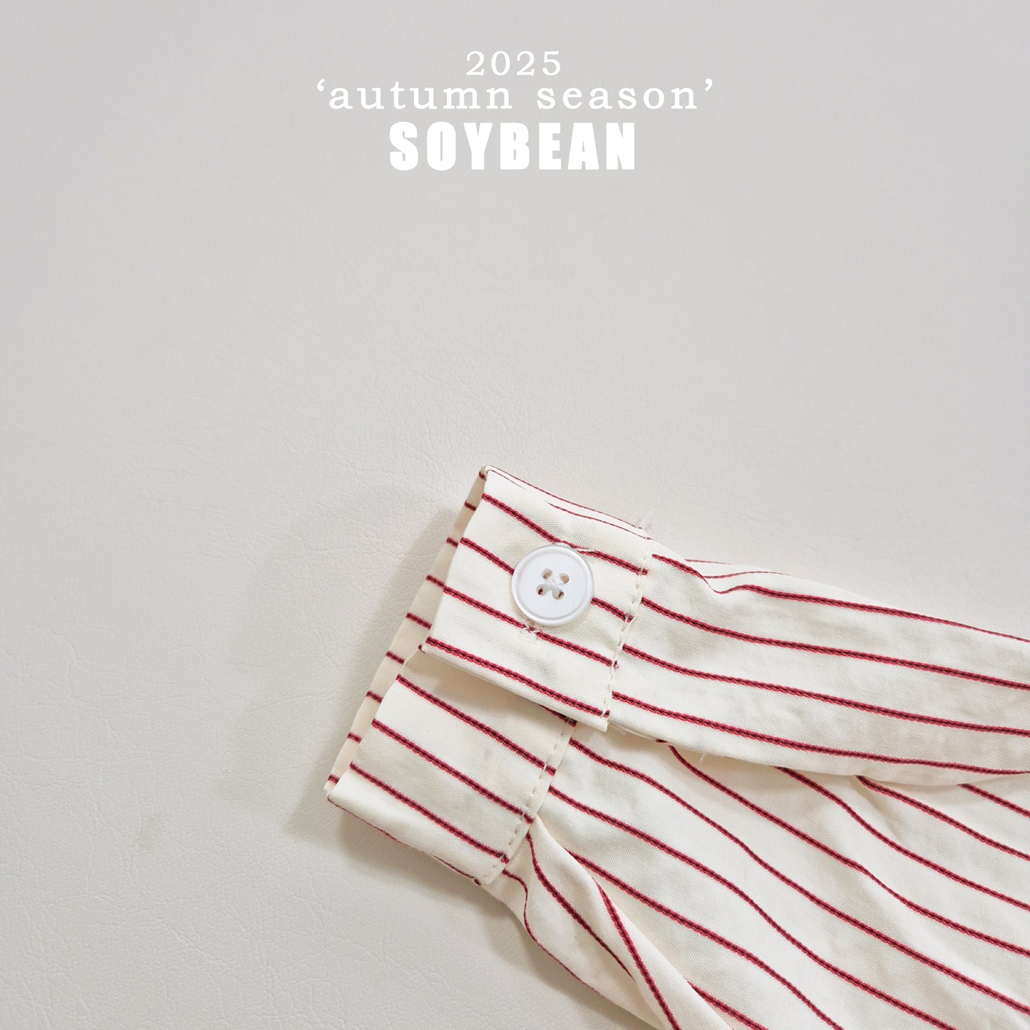(Pre-order) Soybean Kids - Stra Comfort Stripe Shirt (2 Colors)
