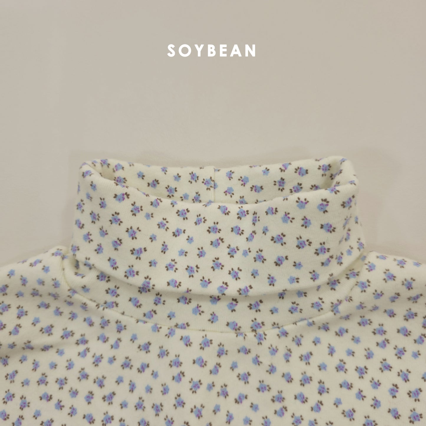 (Pre-order) Soybean Kids Winter - Mock Neck Layering Tee 페이크목폴라티 (5 Colors)