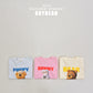 (Pre-order) Soybean Kids - Animal Friends Sweatshirt 동물친구들맨투맨 (3 Colors)