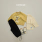 (Pre-order) Soybean Kids Winter - Pintuck Fleece-Lined Training Pants 핀턱트레이닝팬츠 (3 Colors)