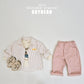 (Pre-order) Soybean Kids - Mini Car Bear Tee 미니카곰돌티셔츠 (3 Colors)