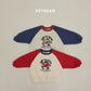 (Pre-order) Soybean Kids Winter - Fruit Raglan Fleece-Lined Sweatshirt 과일양기모맨투맨 (2 Colors)