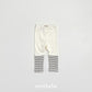 (Pre-order) OOTTBEBE Winter - Stripe Ankle Leggings 윈터배색레깅스 (3 Colors)