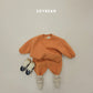 (Pre-order) Soybean Kids Winter - Junior Soybean Kids Winter - Junior Fleece-Lined Lollipop Top & Bottom Set 주니어 양기모롤리팝상하복 (16 Colors)