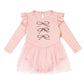 (Pre-order) KoongsKoongs Kids’ Premium Elina Rash Guard Dress Set (Pink)