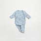 (Pre-order) OOTTBEBE Spring - Picnic Cotton Pajama Set 나들이실내복 (4 Colors)