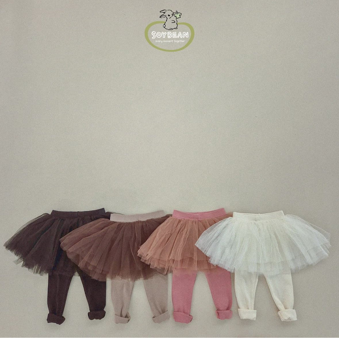 (In Stock) Soybean Kids - Ballet Tutu Leggings 발레샤샤레깅스