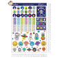 (Pre-order) Personalized Premium Waterproof Name Stickers