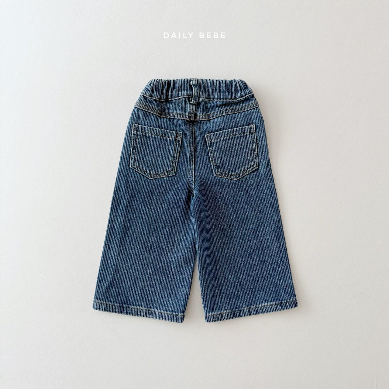 (Pre-order) Daily Bebe Winter - Kids' Fleece-Lined Denim Pants 기모 데님팬츠 (2 Colors)