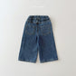 (Pre-order) Daily Bebe Winter - Kids' Fleece-Lined Denim Pants 기모 데님팬츠 (2 Colors)