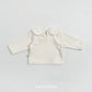 (Pre-order) OOTTBEBE Winter - Mink Collar Tee 밍크카라티셔츠 (3 Colors)