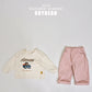 (Pre-order) Soybean Kids - Mini Car Bear Tee 미니카곰돌티셔츠 (3 Colors)