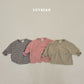 (Pre-order) Soybean Kids Winter - Check Cozy Fleece Top & Bottom Set 체크몽글실내복 (3 Colors)