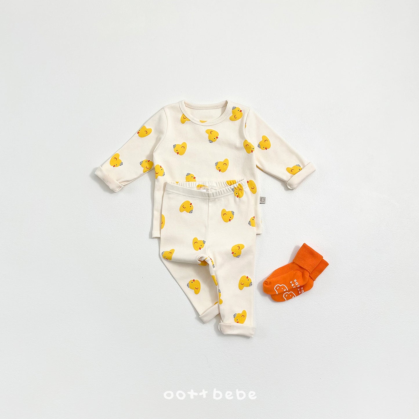 (Pre-order) OOTTBEBE Spring - Picnic Cotton Pajama Set 나들이실내복 (4 Colors)