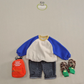 (Pre-order) Soybean Kids - Fleece Raglan Sweatshirt 양기모나그랑맨투맨 (6 Colors)