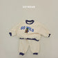 (Pre-order) Soybean Kids Winter - Camping Bear Fleece Top & Bottom Set 캠핑베어플리스상하 (3 Colors)