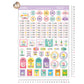 (Pre-order) Personalized Premium Waterproof Name Stickers