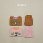 (Pre-order) Soybean Kids Winter - Baby Polar Bear Fleece Top & Bottom Set 아기백곰플리스상하복 (2 Colors)