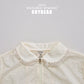 (Pre-order) Soybean Kids - Lace Windbreaker Jacket 레이스바람막이 (2 Colors)