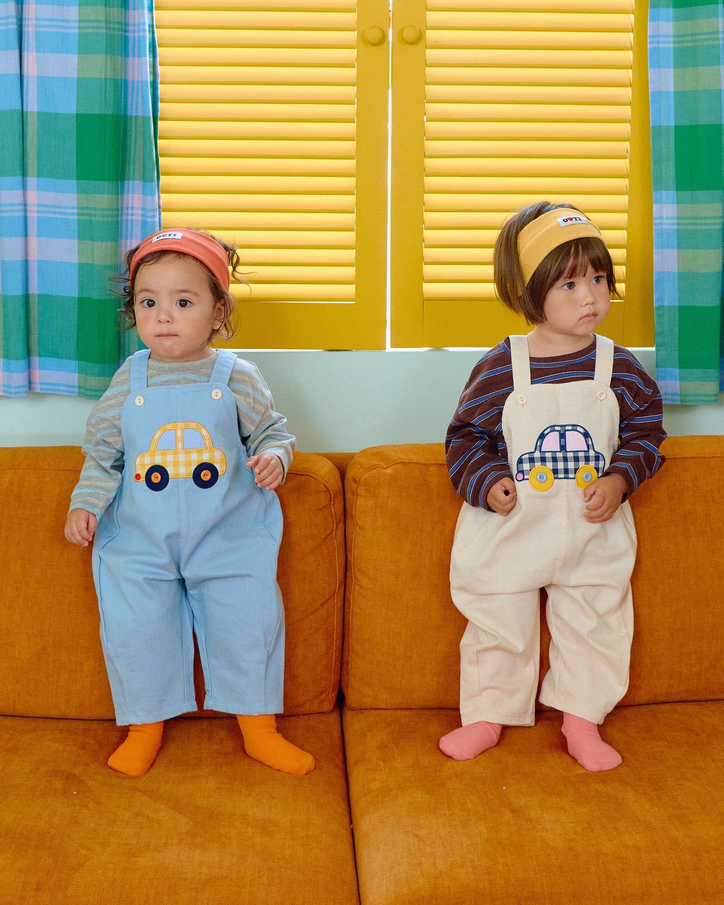 (Pre-order) OOTTBEBE Fall - Bungbung Denim Overalls - 붕붕이데님오버롤 (3 Colors)