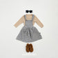 (Pre-order) OOTTBEBE -  Bloom Suspender Dress 블룸멜빵원피스 (2 Colors)