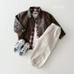 (Pre-order) Daily Bebe - Kids' Faux Leather Jacket 깨죽자켓 (2 Colors)