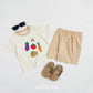 (Pre-order) OOTTBEBE - Veggie Market Top and Bottom Set 야채마켓상하복 (2 Colors)