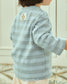 (Pre-order) OOTTBEBE -  Mix Stripe Knit Tee 믹스단가라티(니트) (2 Colors)