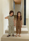(Pre-order) Daily Bebe Summer - Kids’ Color-Block Pleats Set 배색 플리츠 세트 (8 Colors)