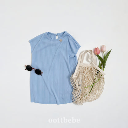 (Pre-order) OOTTBEBE - Bali Pleats Dress 발리플리츠원피스 (4 Colors)
