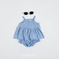 (Pre-order) OOTTBEBE - Bali Tank Suit + Bloomer Set 발리나시슈트+블루머세트 (4 Colors)