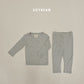 (Pre-order) Soybean Kids Winter - Heat Fleece Pajama Set 히트실내복 (6 Colors)