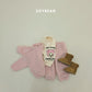 (Pre-order) Soybean Kids Winter - Super Fleece Zip-Up Top & Bottom Set 슈퍼플리스집업상하 (4 Colors)