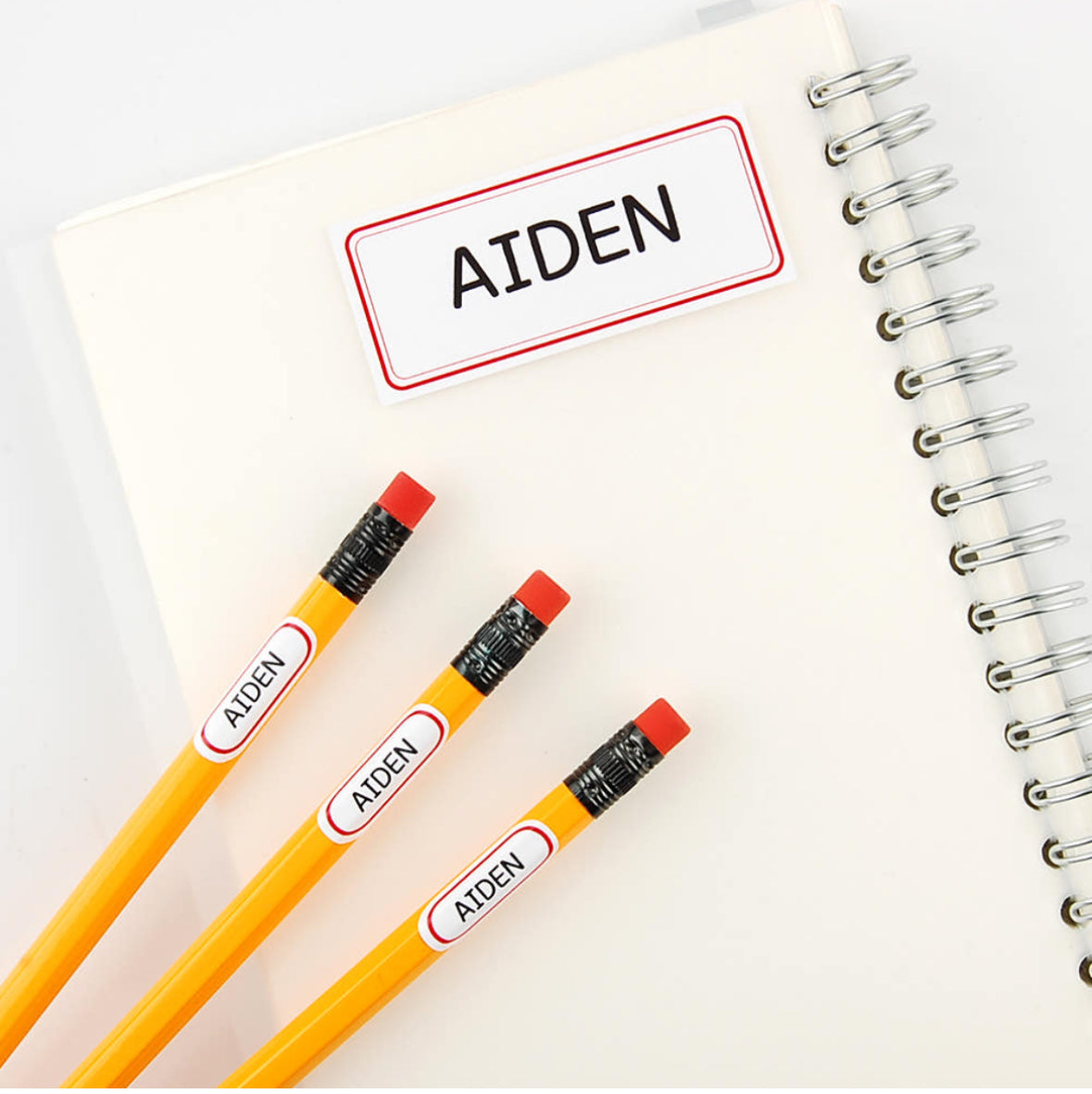 (Pre-order) Personalized Premium Waterproof Name Stickers