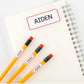 (Pre-order) Personalized Premium Waterproof Name Stickers