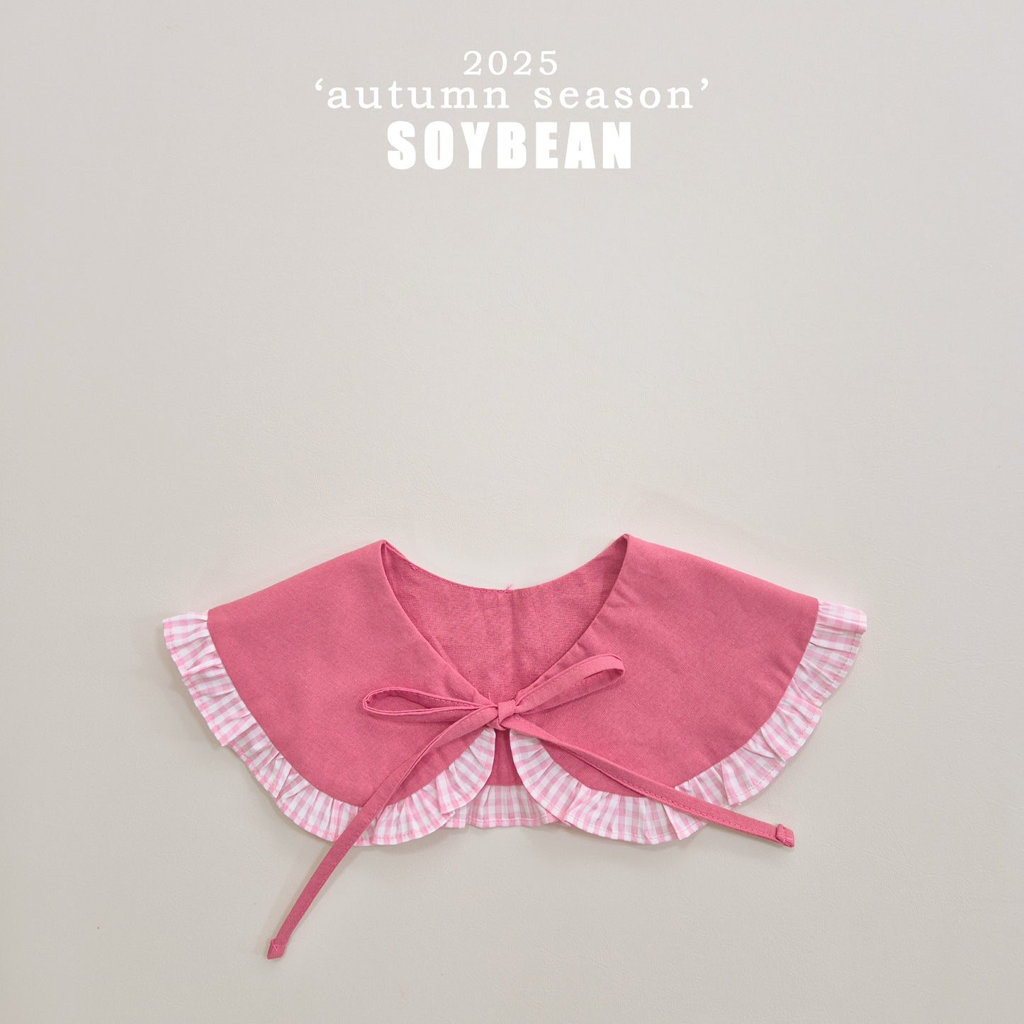 (Pre-order) Soybean Kids - Ribbon Lace Cape 리본레이스케이프 (3 Colors)